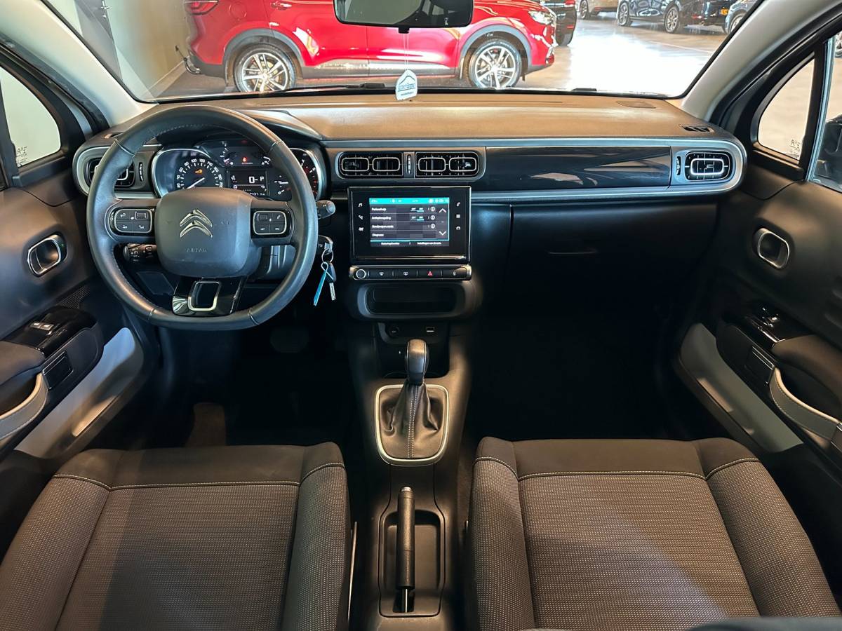 Citroën C3 Citroen C3 1.2 PureTech AUTOMAAT S&S FEEL-uitv|CLIMA AIRCO|NAVIGATIE|ISOFIX|CRUISE CONTROL|APPLE CARPLAY+ANDROID|BLUETOOTH|LM-VELG