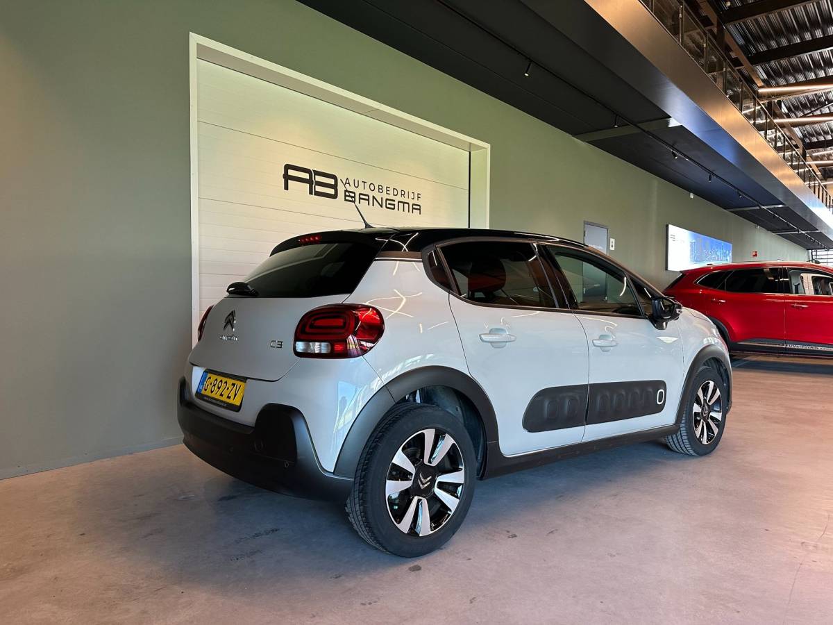 Citroën C3 Citroen C3 1.2 PureTech AUTOMAAT S&S FEEL-uitv|CLIMA AIRCO|NAVIGATIE|ISOFIX|CRUISE CONTROL|APPLE CARPLAY+ANDROID|BLUETOOTH|LM-VELG