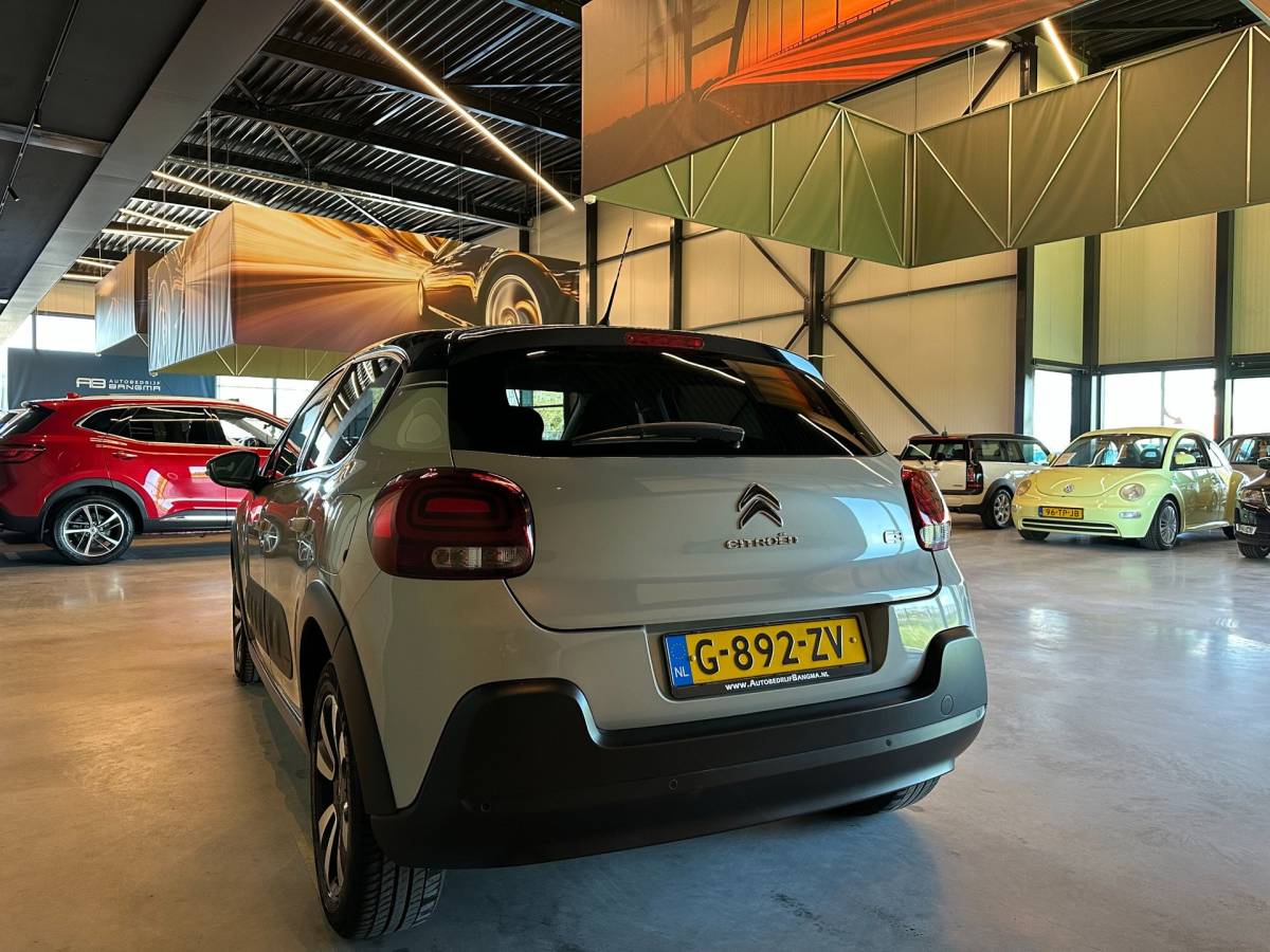 Citroën C3 Citroen C3 1.2 PureTech AUTOMAAT S&S FEEL-uitv|CLIMA AIRCO|NAVIGATIE|ISOFIX|CRUISE CONTROL|APPLE CARPLAY+ANDROID|BLUETOOTH|LM-VELG