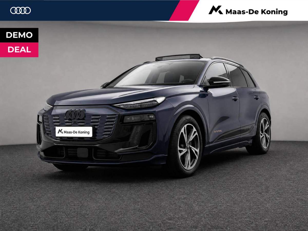 Audi Q6 e-tron Audi Q6 e-tron Launch edition quattro 100Kwh 388 PK · Panorama dak · Assistentiepakket Veiligheid · Tech Pro