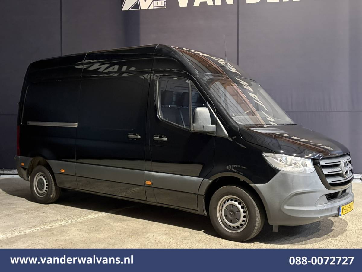 Mercedes-Benz Sprinter Mercedes-Benz Sprinter 314 CDI 143pk L2H2 Euro6 Airco | Camera | Apple Carplay | Trekhaak | Cruisecontrol Android Auto, Stoelverwarming, 270 Graden Achterdeuren, Parkeersensoren, Bijrijdersbank