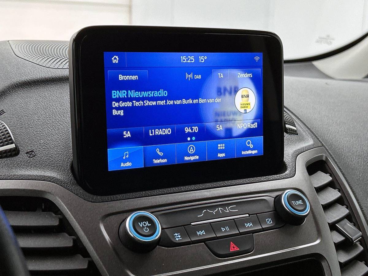 Ford Transit Connect Ford Transit Connect 1.5 EcoBlue L2 Trend 3-zits Airco Navigatie Parkeersensoren Camera Cruise Control LM Velgen