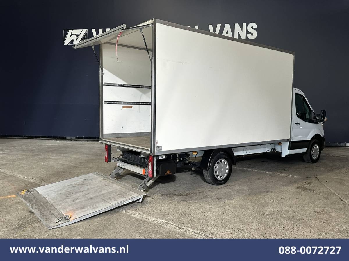 Ford Transit Ford Transit 2.0 TDCI 130pk Bakwagen Laadklep Euro6 Airco | Cruisecontrol | Verwarmde Voorruit | 1040 kg laadvermogen Bijrijdersbank
