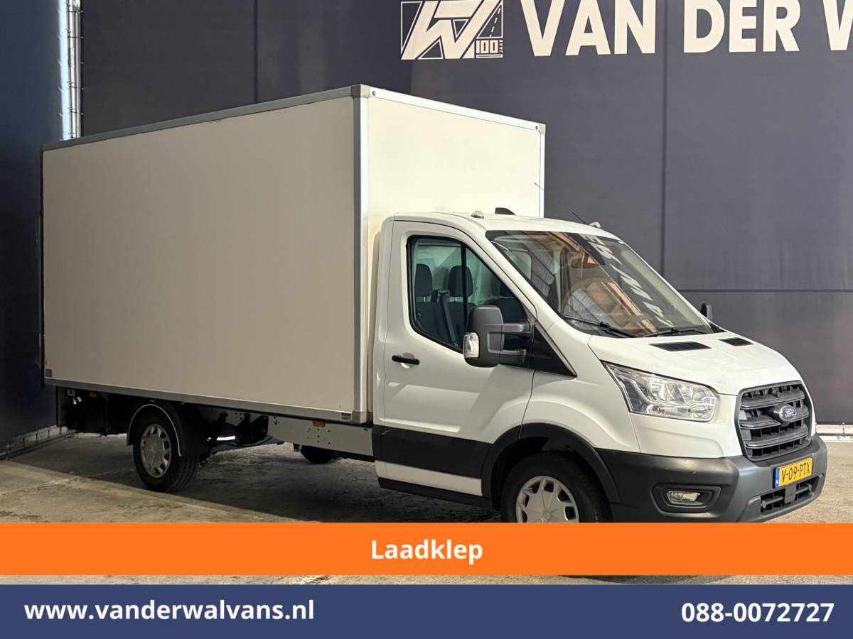 Ford Transit Ford Transit 2.0 TDCI 130pk Bakwagen Laadklep Euro6 Airco | 1040kg laadvermogen | Cruisecontrol | Verwarmde Voorruit Bijrijdersbank