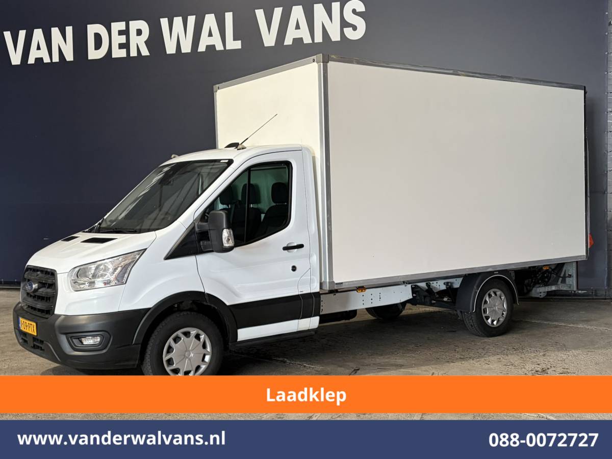 Ford Transit Ford Transit 2.0 TDCI 130pk Bakwagen Laadklep Euro6 Airco | 1040kg laadvermogen | Cruisecontrol | Verwarmde Voorruit Bijrijdersbank