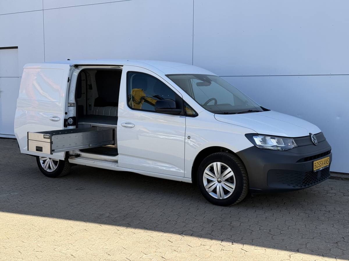 Volkswagen Caddy Volkswagen Caddy Cargo Maxi 2.0 TDI 122PK Automaat L2 Cruise Control Climate Control Navigatie Carplay Parkeersensoren Schuifladen Inbouw