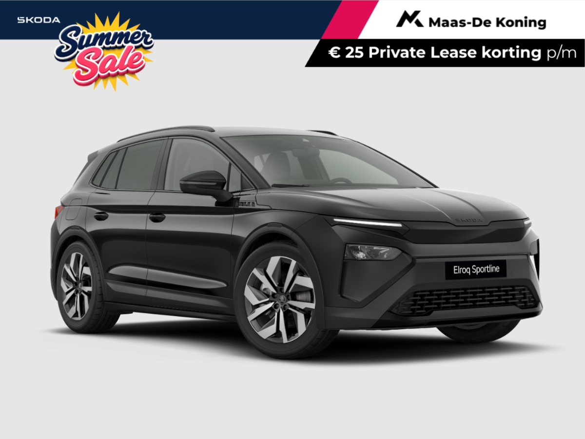 Škoda Elroq Škoda Elroq 85 Sportline Black Magic | Trekhaak wegklapbaar | 3.000,- inruilbonus!!