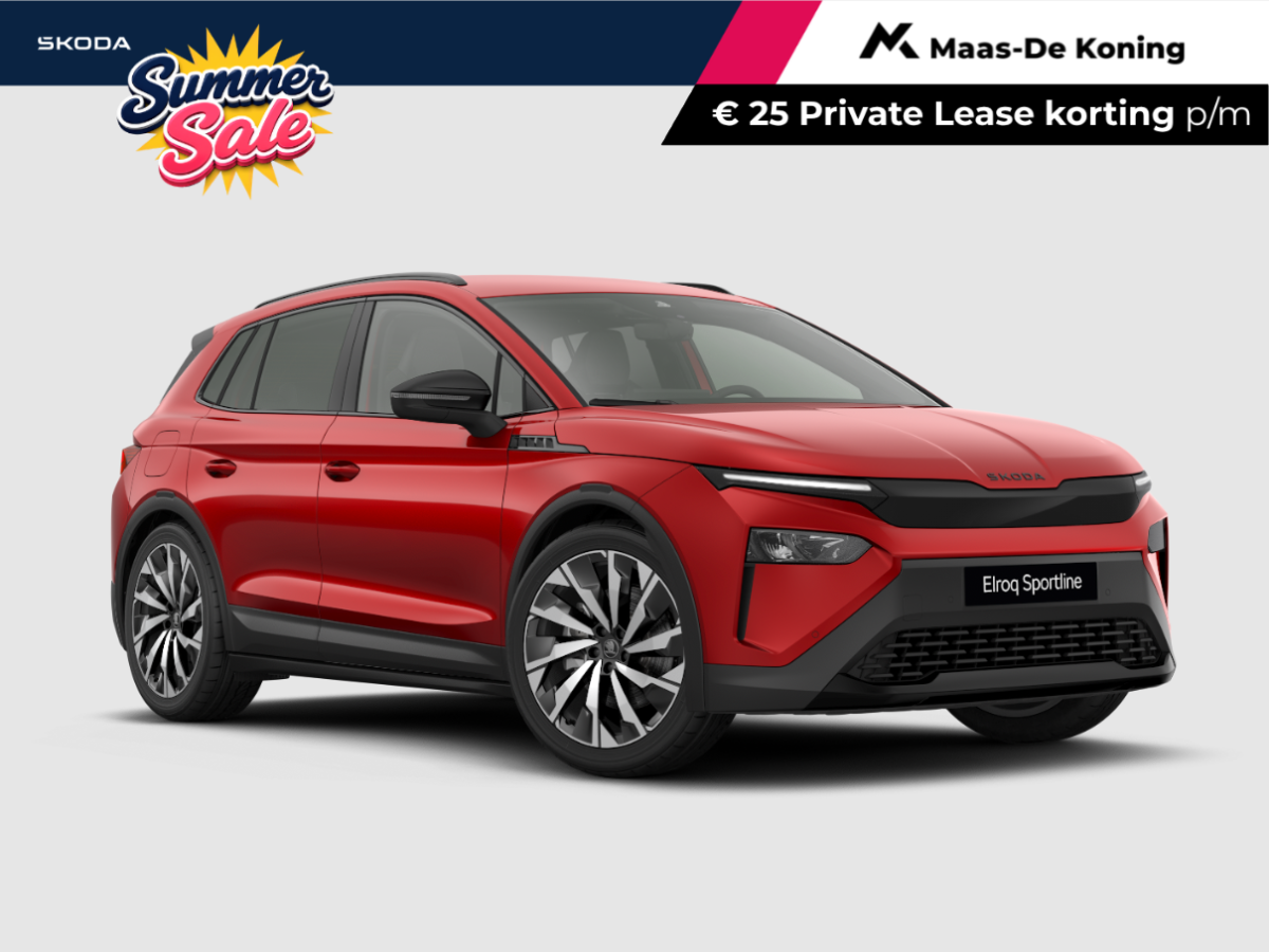 Škoda Elroq Škoda Elroq 85 Sportline | 21” velgen Supernova | trekhaak wegklapbaar | Business Upgrade Plus|  3.000,- inruilbonus!!