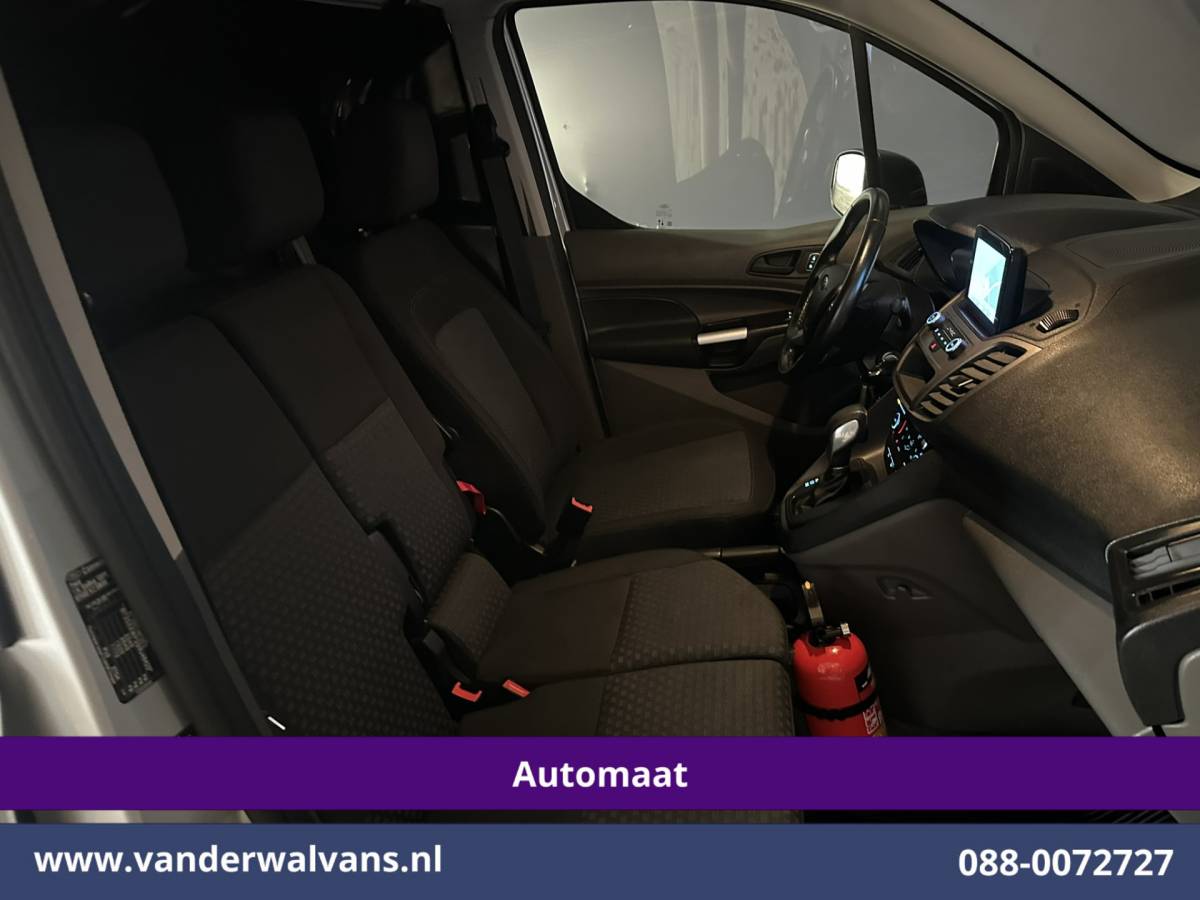 Ford Transit Connect Ford Transit Connect 1.5 EcoBlue 120pk Automaat L2H1 Euro6 Airco | 2x Zijdeur | 3-Zits | Camera | Navigatie | Cruisecontrol Apple Carplay, Android Auto, Stoelverwarming, Verwarmde voorruit, Parkeersensoren, Bijrijdersbank
