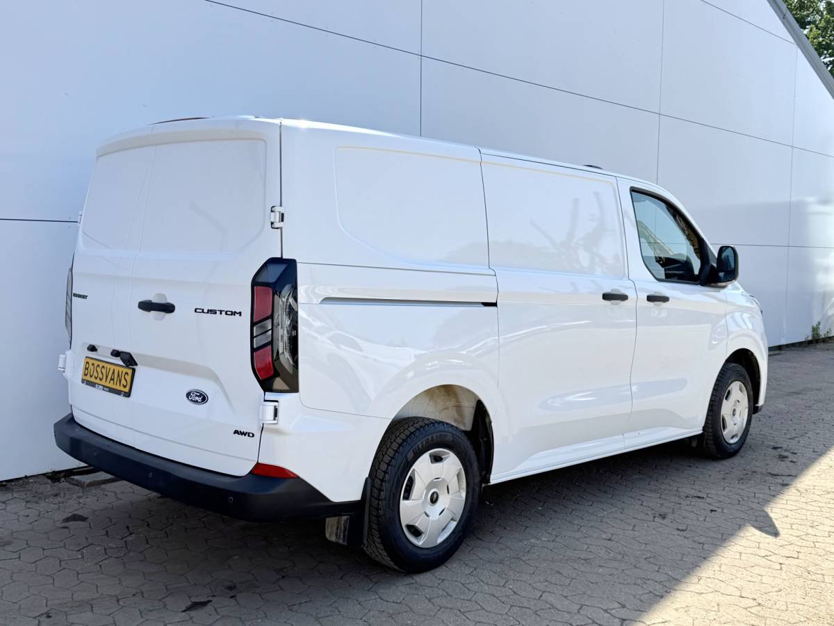 Ford Transit Custom Ford Transit Custom 2.0 TDCI 140PK AWD Automaat L1 4×4 4WD LED ACC Carplay Camera Navigatie Parkeersensoren v+a Vierwielaandrijving