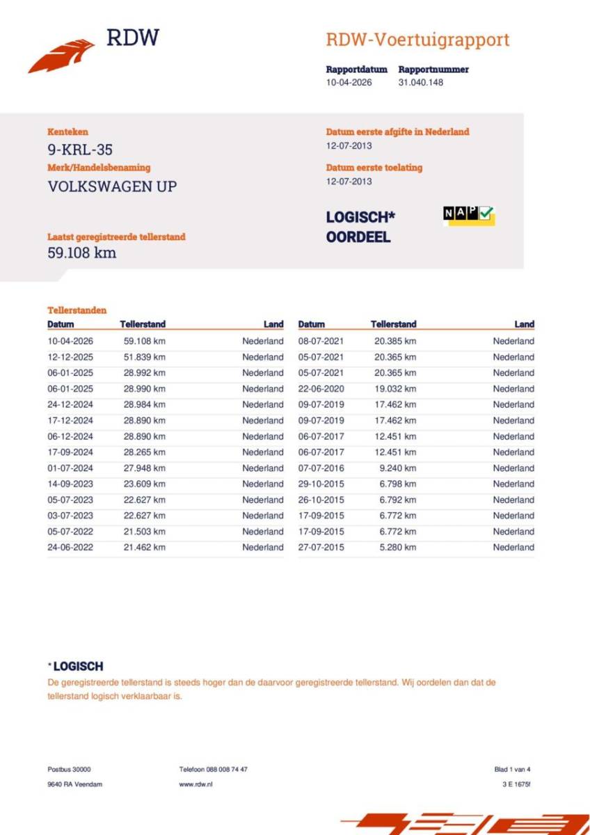 Volkswagen up! Volkswagen Up! 1.0 cheer up! BlueMotion