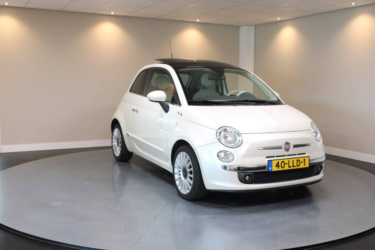 Fiat 500 Fiat 500 1.2 Lounge *55.000Km!* Automaat|Pano|Climate|Parelmoer|NAP