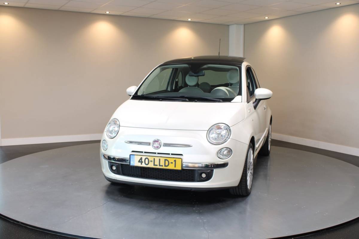 Fiat 500 Fiat 500 1.2 Lounge *55.000Km!* Automaat|Pano|Climate|Parelmoer|NAP