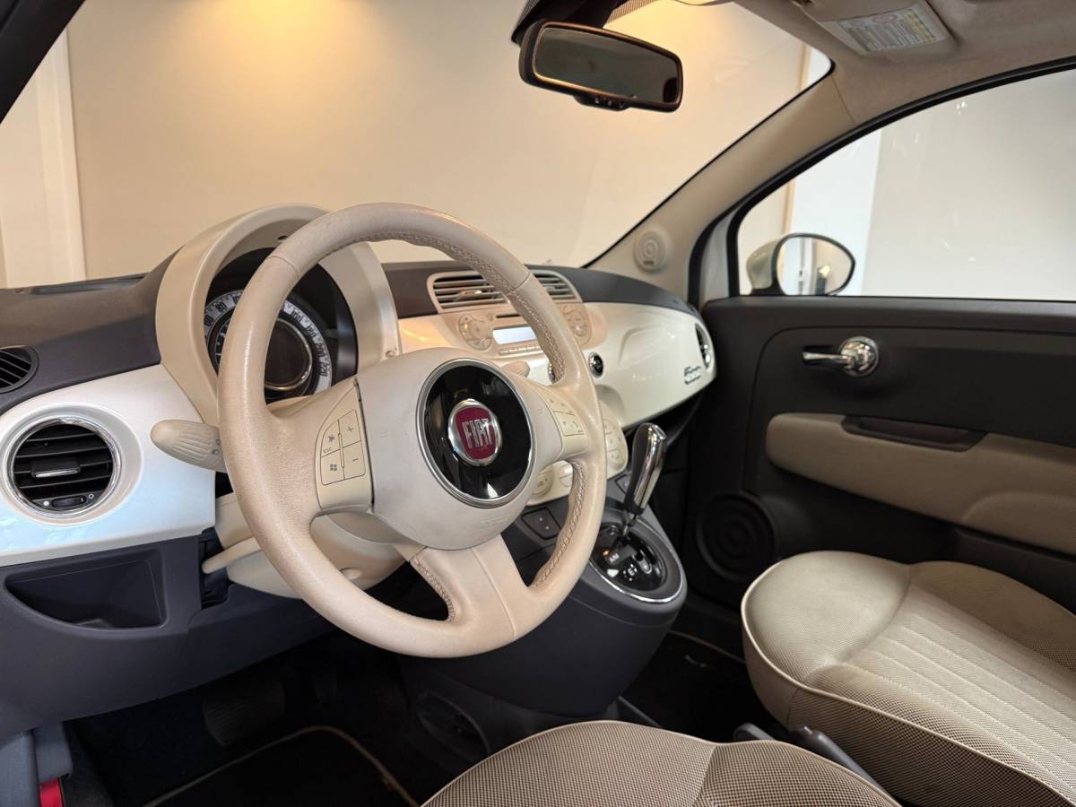 Fiat 500 Fiat 500 1.2 Lounge *55.000Km!* Automaat|Pano|Climate|Parelmoer|NAP