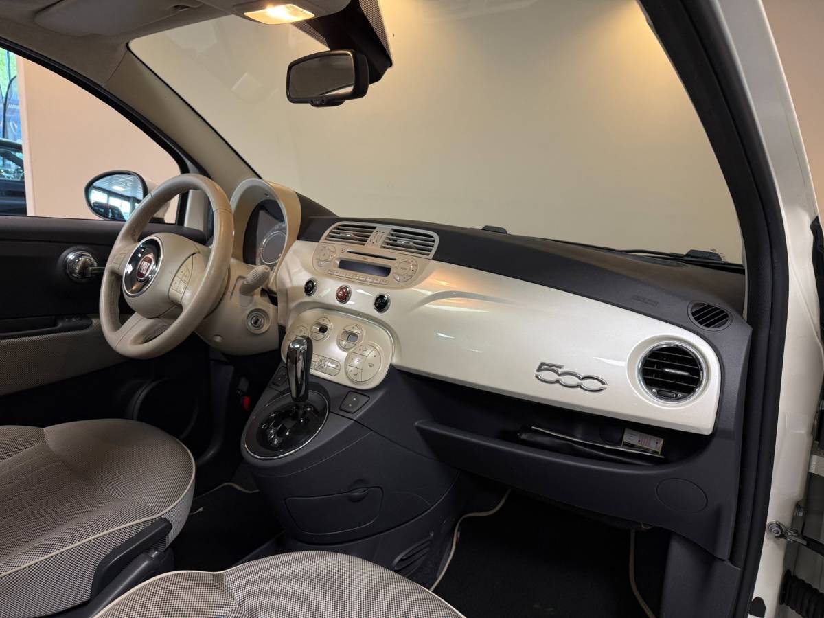 Fiat 500 Fiat 500 1.2 Lounge *55.000Km!* Automaat|Pano|Climate|Parelmoer|NAP