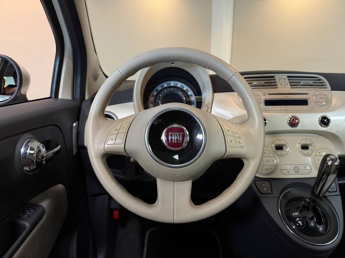 Fiat 500 Fiat 500 1.2 Lounge *55.000Km!* Automaat|Pano|Climate|Parelmoer|NAP