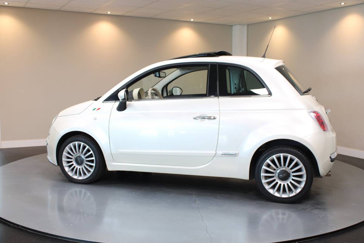 Fiat 500 Fiat 500 1.2 Lounge *55.000Km!* Automaat|Pano|Climate|Parelmoer|NAP