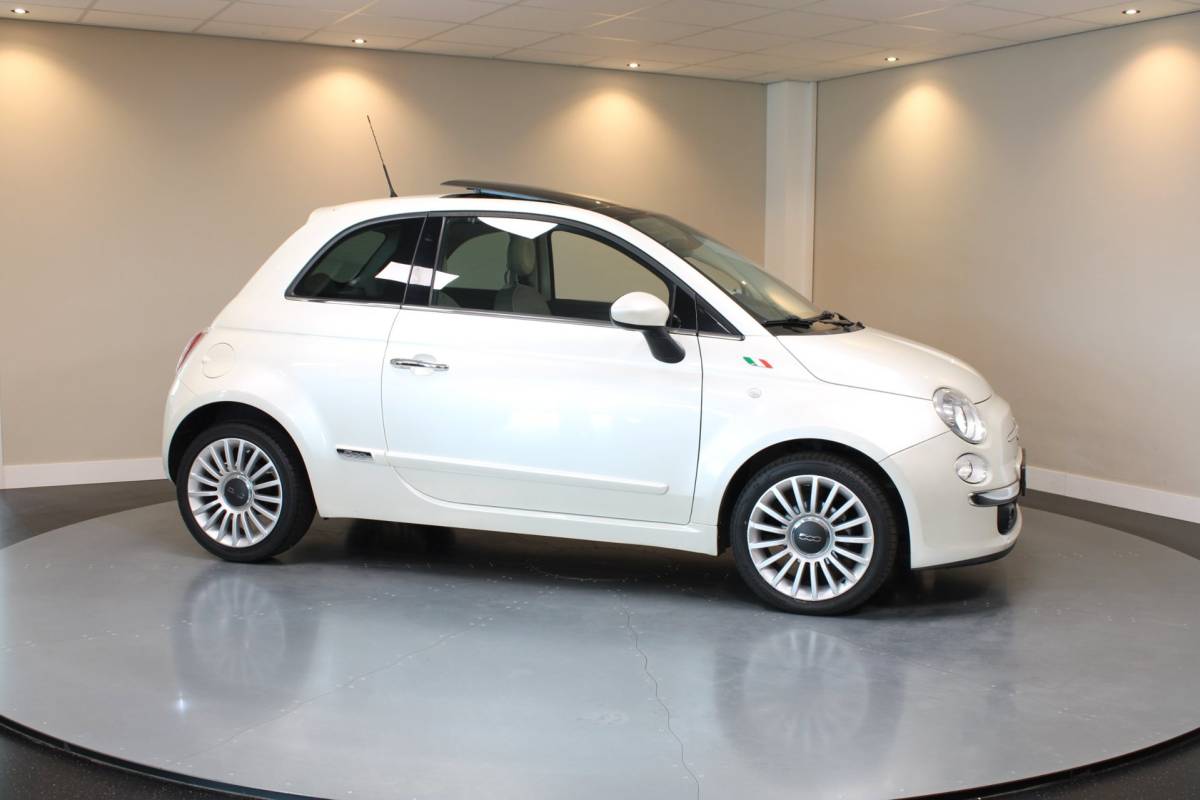 Fiat 500 Fiat 500 1.2 Lounge *55.000Km!* Automaat|Pano|Climate|Parelmoer|NAP