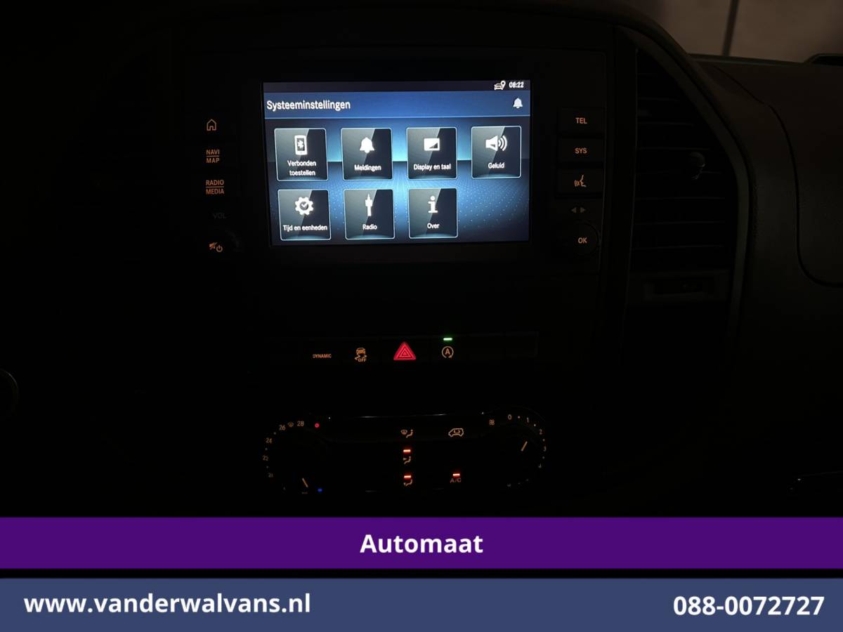 Mercedes-Benz Vito Mercedes-Benz Vito 114 CDI 136pk 9G-Tronic Automaat L2H1 Euro6 Airco | Camera | Apple Carplay Android Auto, Cruisecontrol, Parkeersensoren
