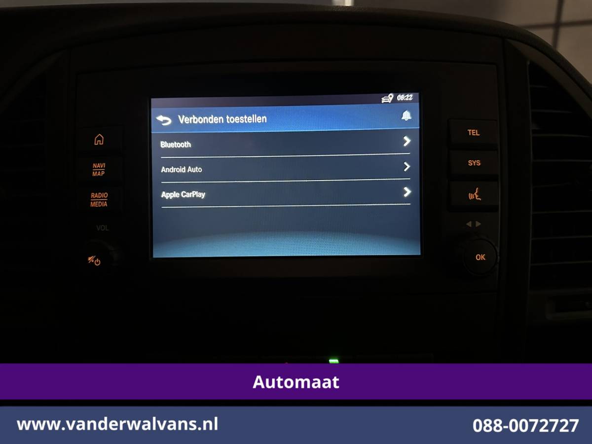 Mercedes-Benz Vito Mercedes-Benz Vito 114 CDI 136pk 9G-Tronic Automaat L2H1 Euro6 Airco | Camera | Apple Carplay Android Auto, Cruisecontrol, Parkeersensoren