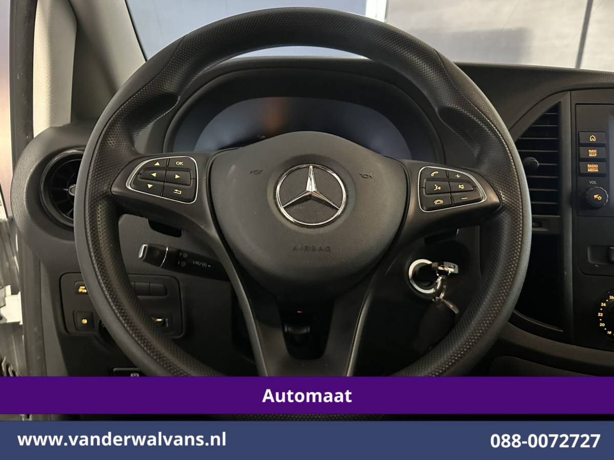 Mercedes-Benz Vito Mercedes-Benz Vito 114 CDI 136pk 9G-Tronic Automaat L2H1 Euro6 Airco | Camera | Apple Carplay Android Auto, Cruisecontrol, Parkeersensoren