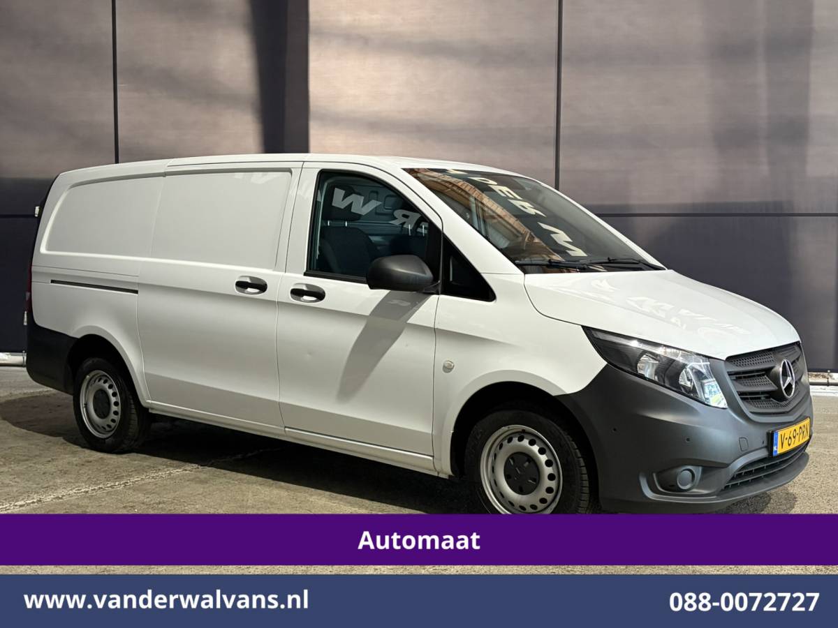 Mercedes-Benz Vito Mercedes-Benz Vito 114 CDI 136pk 9G-Tronic Automaat L2H1 Euro6 Airco | Camera | Apple Carplay Android Auto, Cruisecontrol, Parkeersensoren