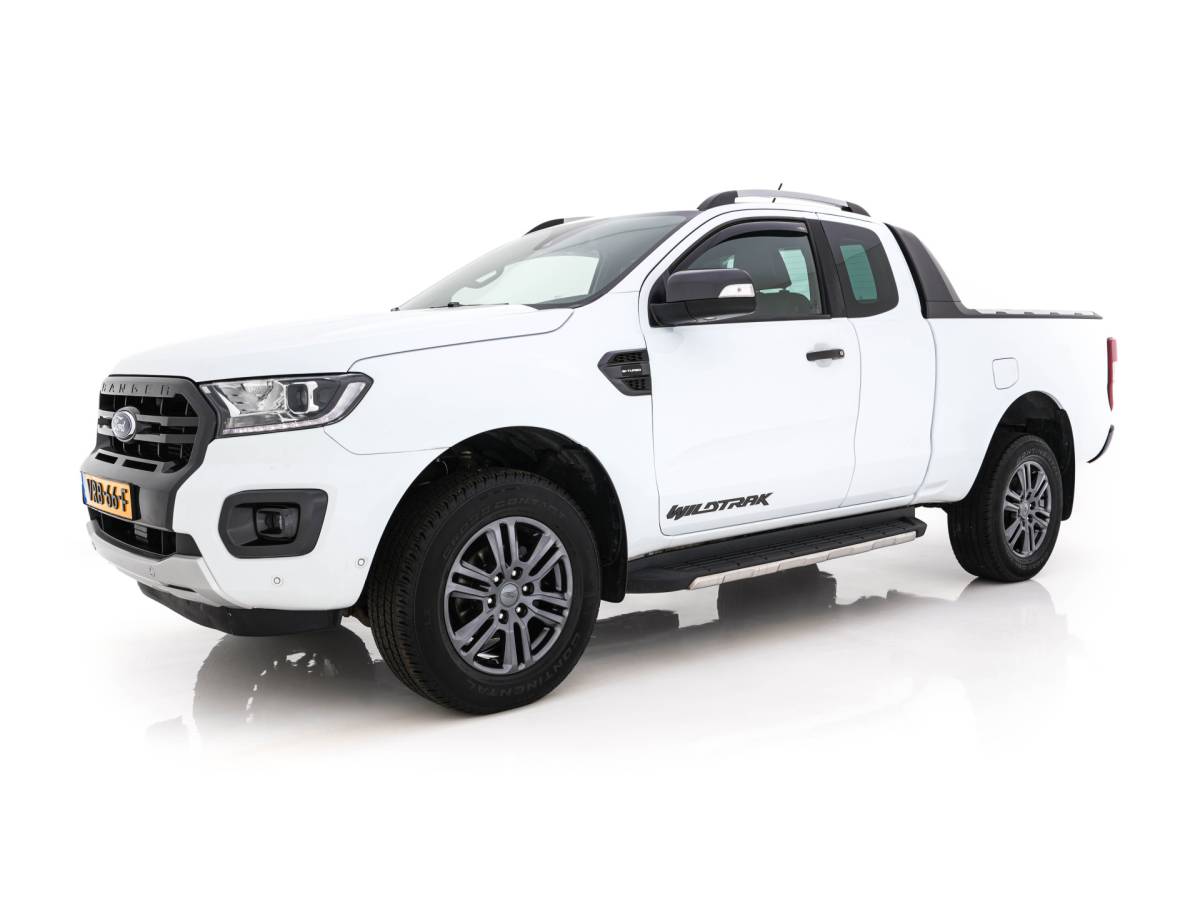 Ford Ranger Ford Ranger 2.0 EcoBlue Wildtrak Supercab AWD Aut. *FULL-LED | LEATHER-ALCANTARA | ADAPTIVE-CRUISE | HEATED-COMFORTSEATS | CAMERA | KEYLESS | NAVI-FULLMAP | PRIVACY-GLASS | DAB+ | ECC | PDC | CRUISE | TOWBAR | FORD-SYNC-3 | 18”ALU*