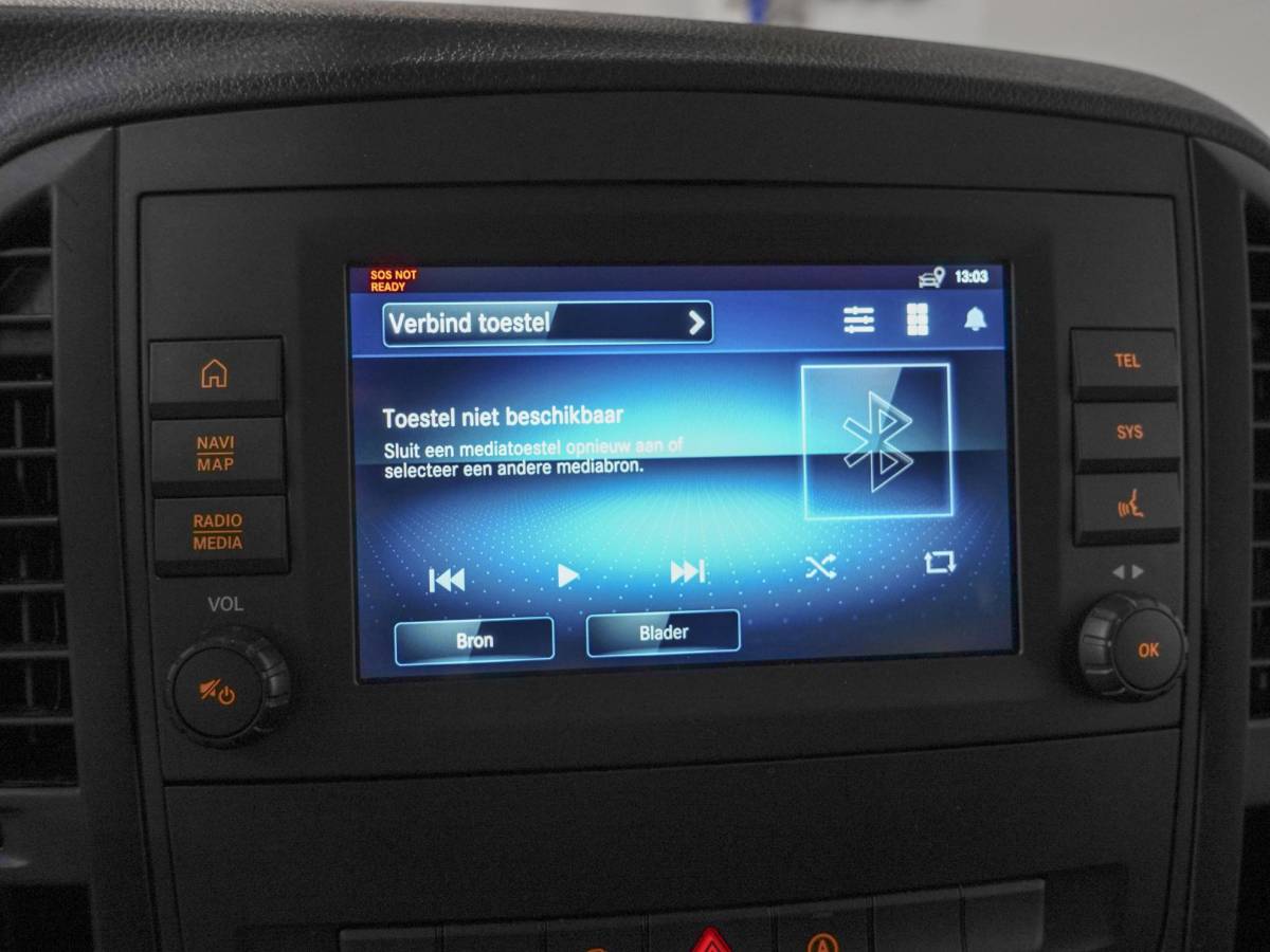 Mercedes-Benz Vito Mercedes-Benz Vito 114 CDI automaat Lang Trekhaak Navigatie Climate control Cruise Control Camera