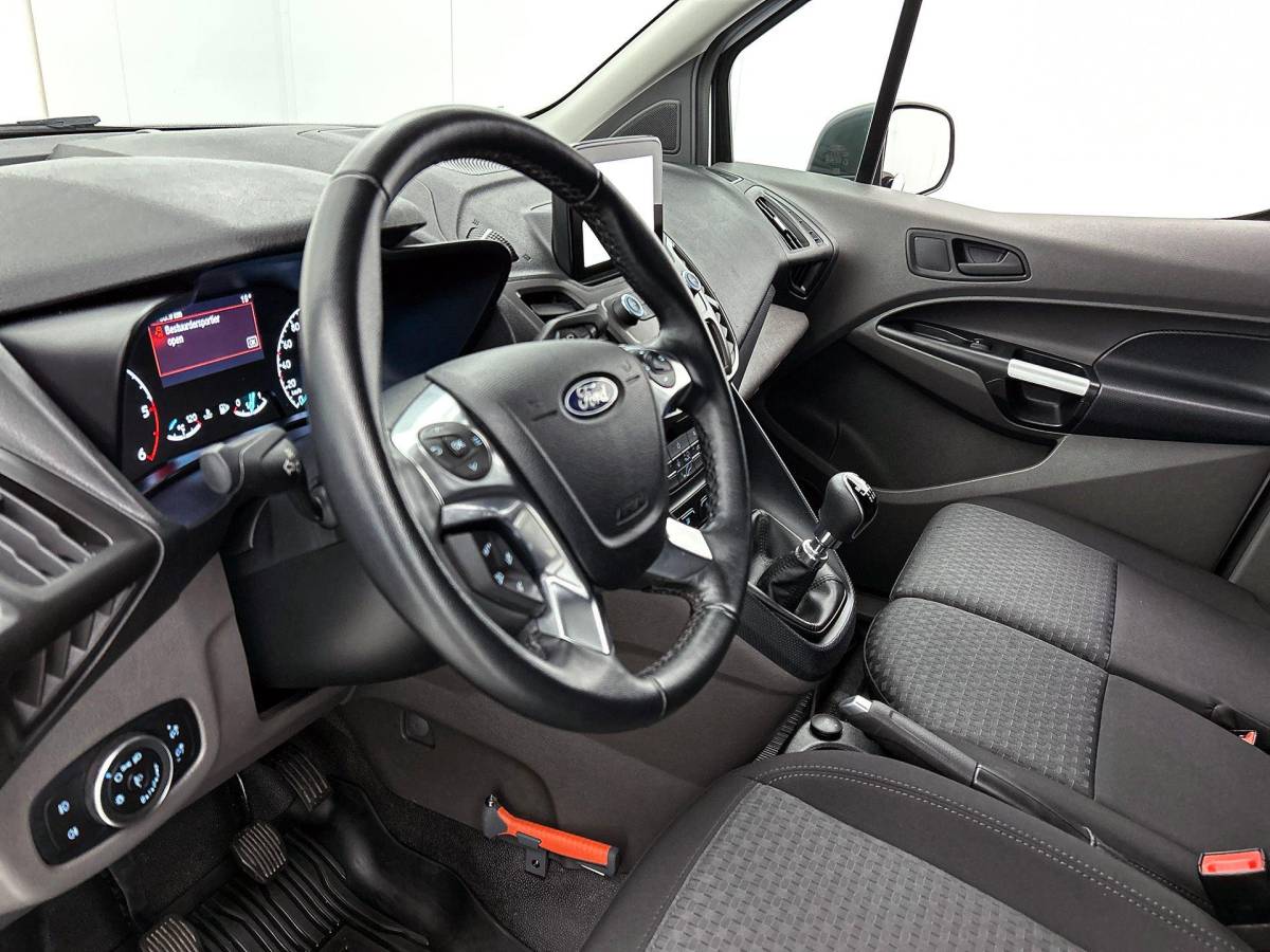 Ford Transit Connect Ford Transit Connect 1.5 EcoBlue L2 Trend Navigatie Airco DAB+ Parkeersensoren Camera Bluetooth LM Velgen Apple Carplay Android auto 3Zits