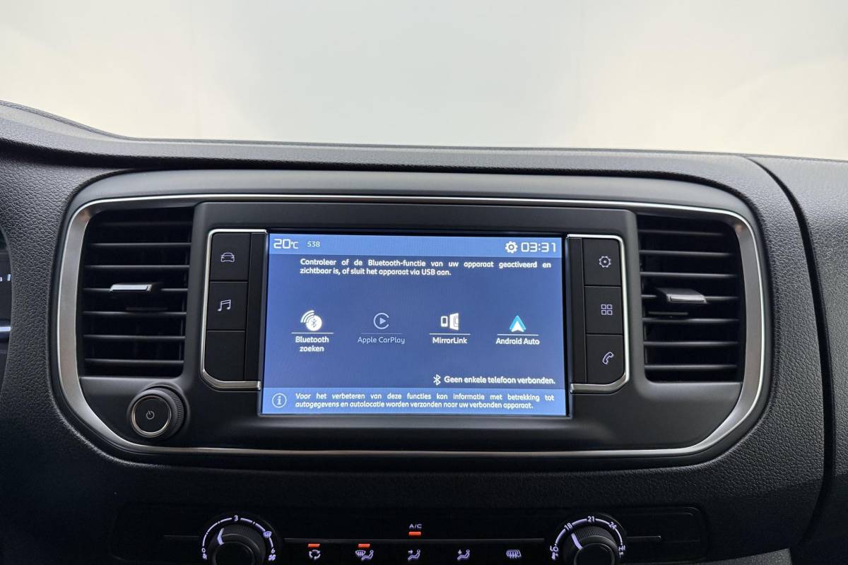 Fiat Scudo Fiat Scudo 2.0 MultiJet L3H1 DC Business Pro | Dubbele cabine | 6-Zits | Airco | Apple Carplay/Android Auto | Cruise control  | DAB | Parkeersensoren | Zijschuifdeur