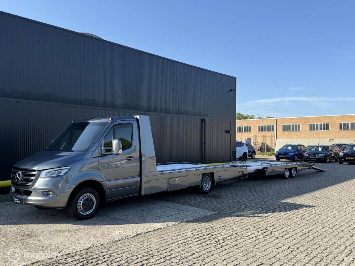 Mercedes-Benz Sprinter Mercedes Sprinter 519 3.0 CDI TIJHOF ALULINER V6 TOPSTAAT