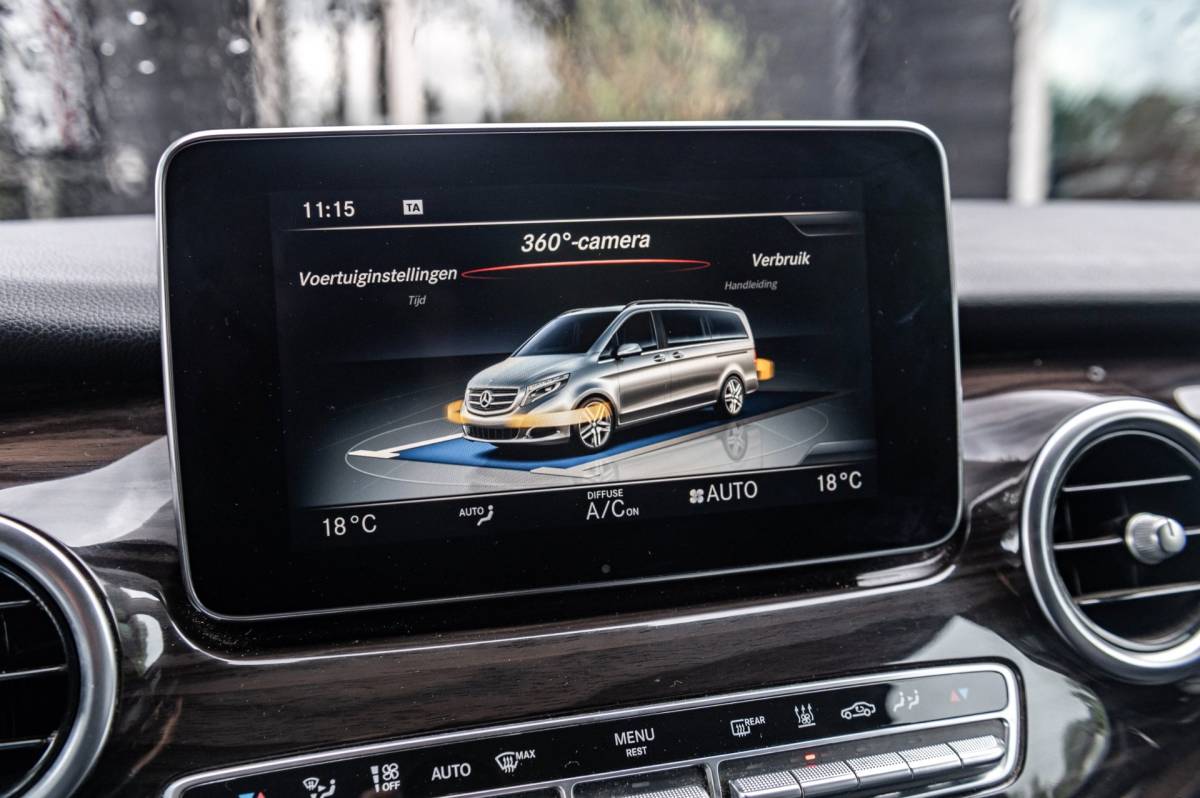 Mercedes-Benz V-Klasse Mercedes-Benz V-klasse 250d Lang Dubbele Cabine I Leder I Burmester I Trekhaak I Standkachel