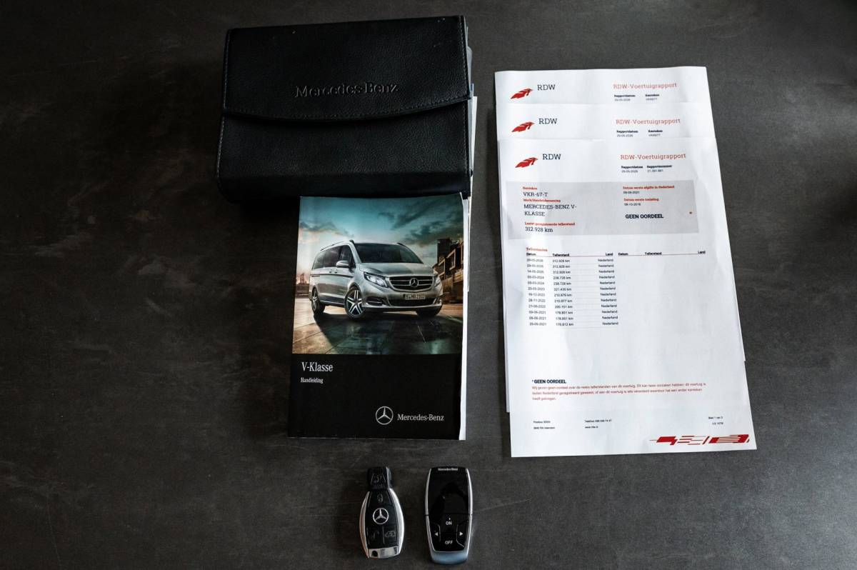 Mercedes-Benz V-Klasse Mercedes-Benz V-klasse 250d Lang Dubbele Cabine I Leder I Burmester I Trekhaak I Standkachel