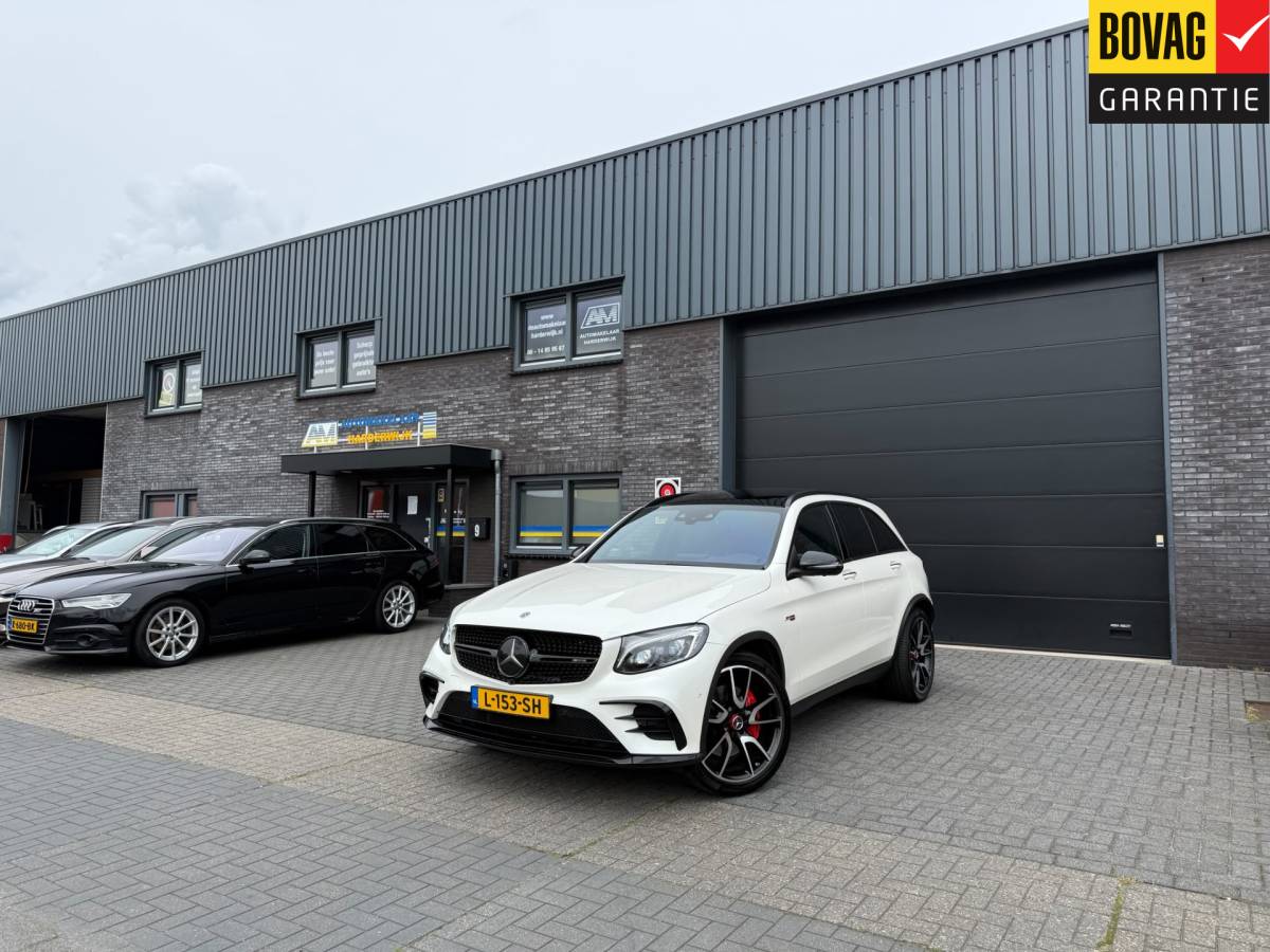 Mercedes-Benz GLC Mercedes-Benz GLC-klasse AMG 43 4MATIC | 3/6/12MND GARANTIE | KUIPSTOELEN | BURMESTER | MEMORY | PANO | ACC | STANDKACHEL | 360 CAMERA | BOMVOL | TREKHAAK |