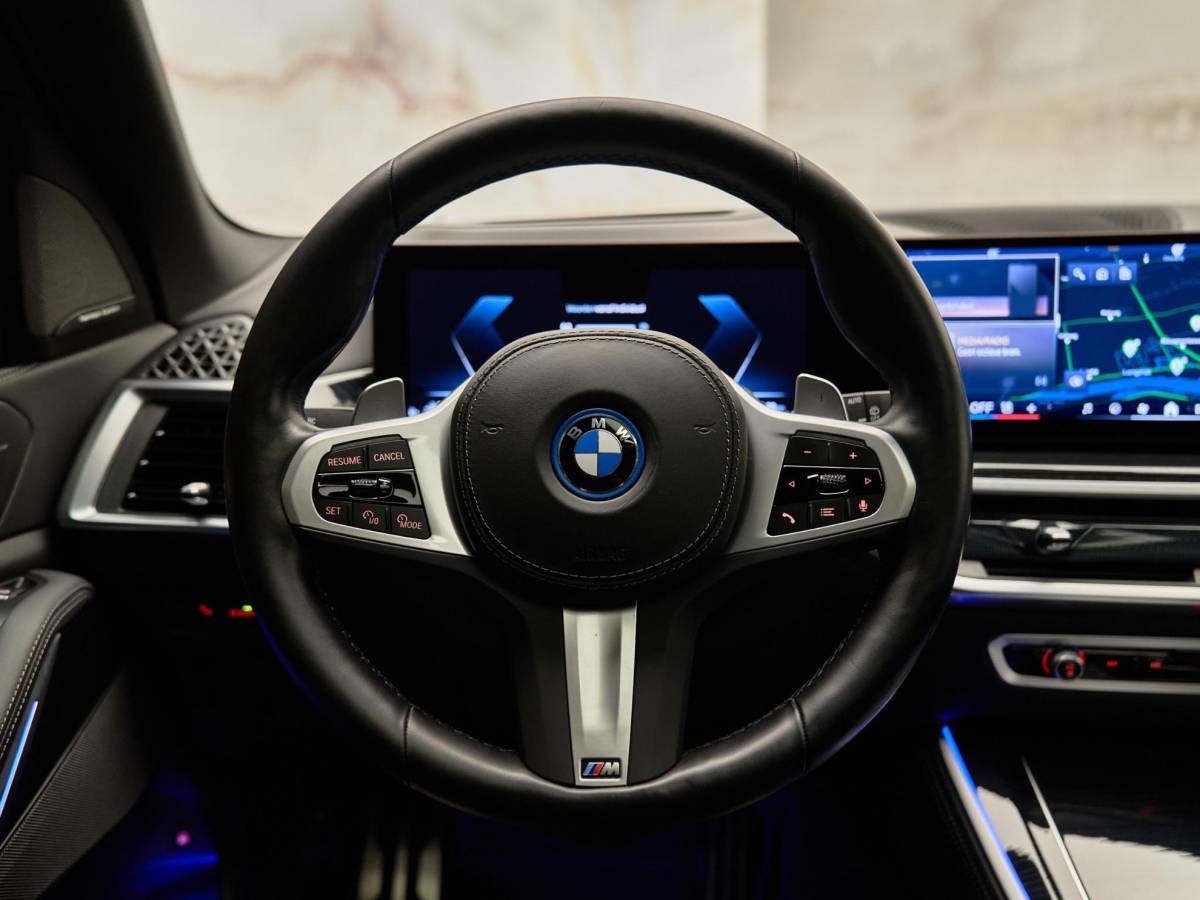 BMW X5 BMW X5 xDrive50e M Sport Pro , pano, H/K, tr.haak, luchtv., Merino, memory, 22″, HUD, privacy