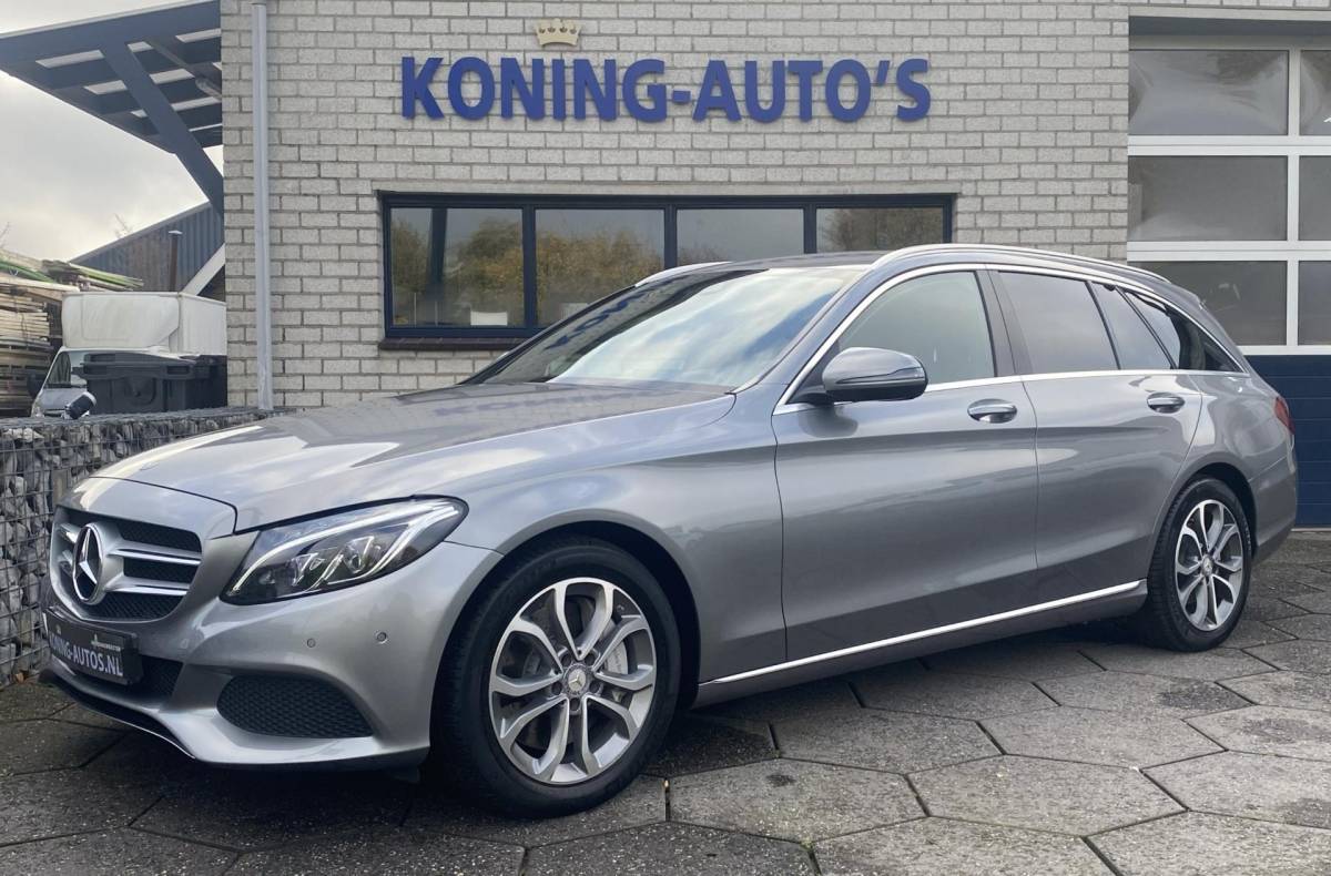 Mercedes-Benz C-Klasse Mercedes-Benz C-klasse Estate 350 e HUD/ Vol leder/ Burmester/ Camera/ Keyless/ NAP/ Dealer onderh.