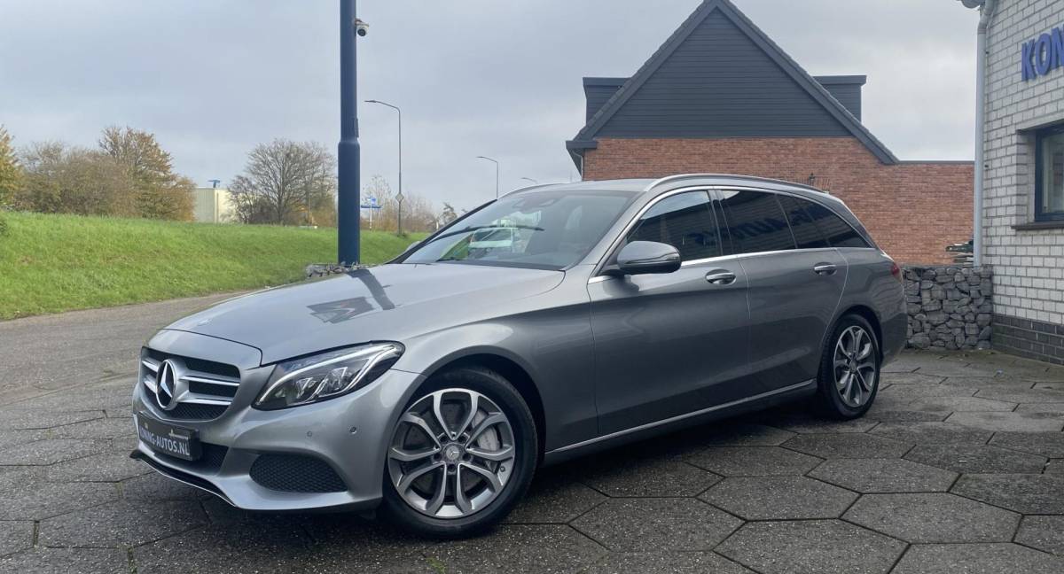 Mercedes-Benz C-Klasse Mercedes-Benz C-klasse Estate 350 e HUD/ Vol leder/ Burmester/ Camera/ Keyless/ NAP/ Dealer onderh.