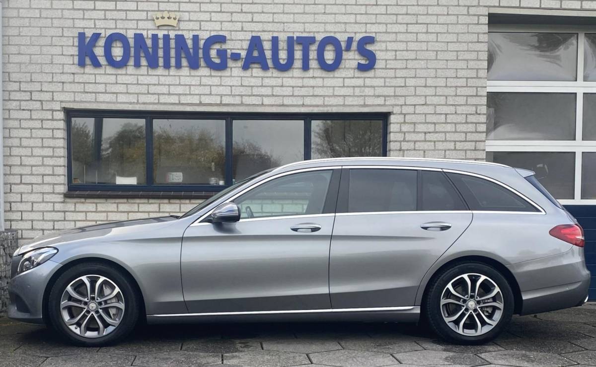 Mercedes-Benz C-Klasse Mercedes-Benz C-klasse Estate 350 e HUD/ Vol leder/ Burmester/ Camera/ Keyless/ NAP/ Dealer onderh.