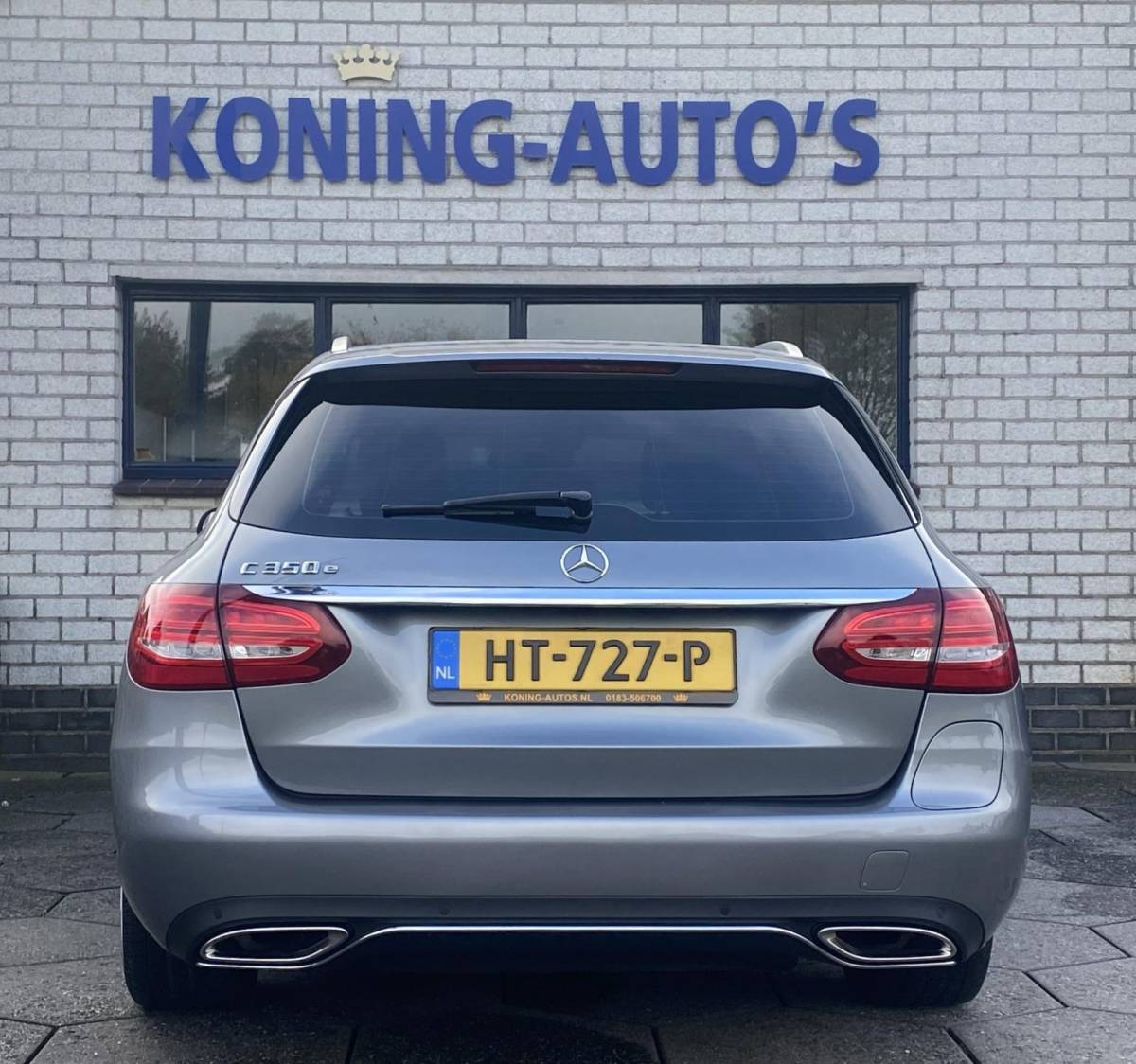 Mercedes-Benz C-Klasse Mercedes-Benz C-klasse Estate 350 e HUD/ Vol leder/ Burmester/ Camera/ Keyless/ NAP/ Dealer onderh.