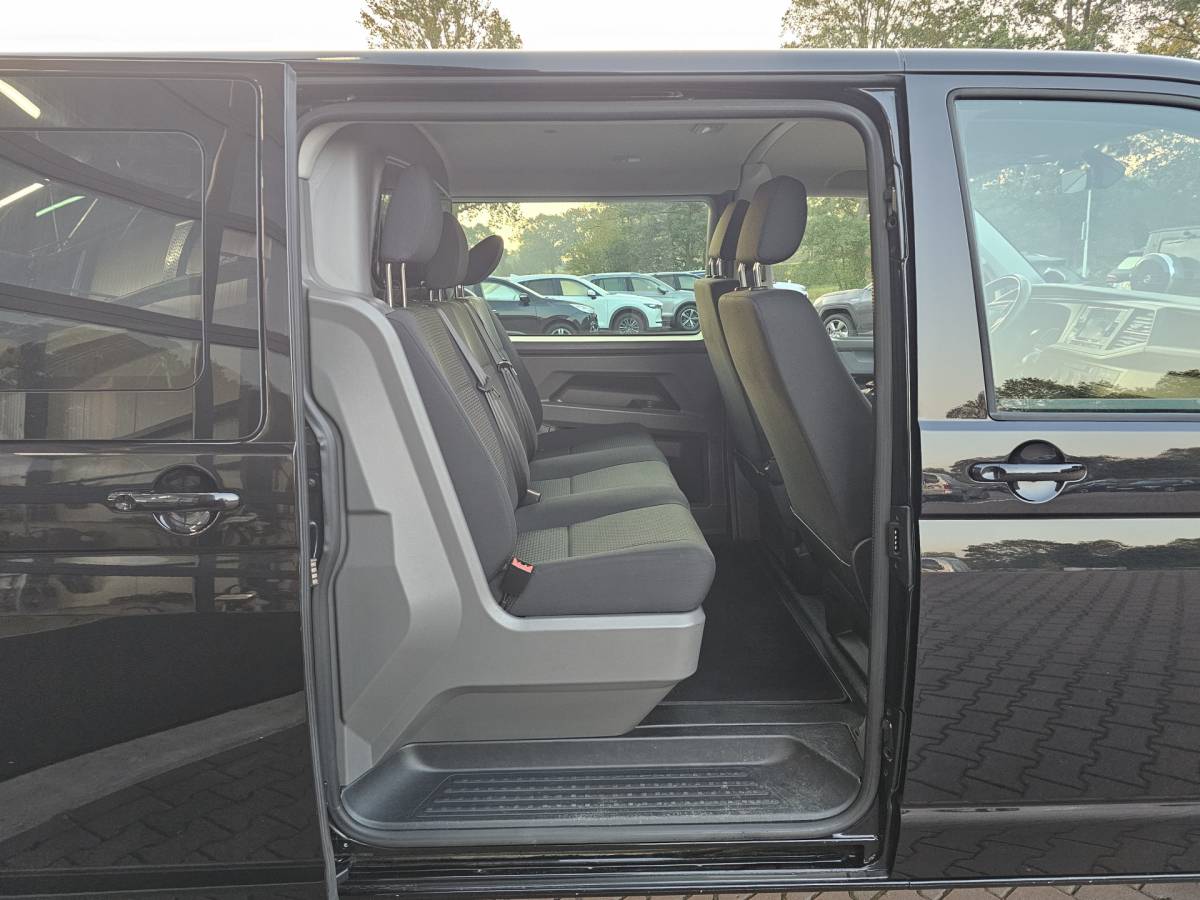 Volkswagen Transporter Volkswagen Transporter 2.0 TDI 150PK 4MOTION DSG L2H1 Dubbele cabine | LED | Cruise | Camera | PDC | Marge | Standkachel | App-connect | 4X4 |
