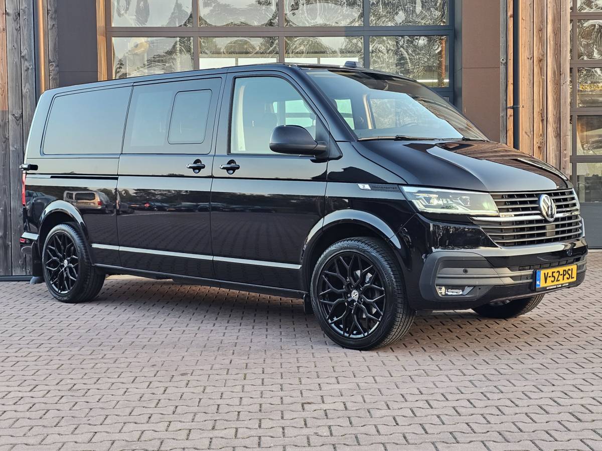 Volkswagen Transporter Volkswagen Transporter 2.0 TDI 150PK 4MOTION DSG L2H1 Dubbele cabine | LED | Cruise | Camera | PDC | Marge | Standkachel | App-connect | 4X4 |