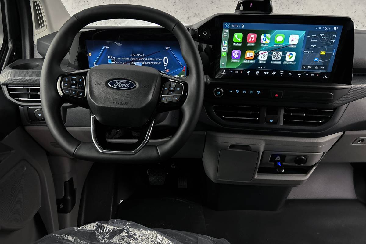 Ford  Ford E-Custom 340 L2 Limited | 2x schuifdeur | Stoelverwarming | Adaptieve cruise control
