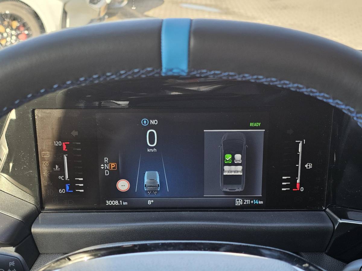 Ford Transit Custom Ford Transit Custom 320 2.5 PHEV L1H1 MS-RT DC | Dubbele Cabine | Dubbele zijschuifdeur | Keyless entry | Lederen sportstoelen | Elektrische zijschuifdeur | Virtual cockpit | Fabrieksgarantie tm. 16-04-2029
