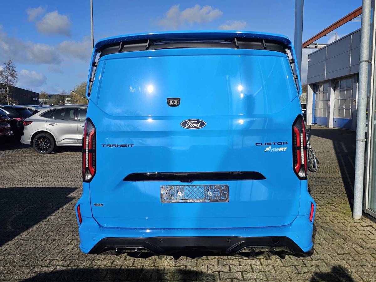 Ford Transit Custom Ford Transit Custom 320 2.5 PHEV L1H1 MS-RT DC | Dubbele Cabine | Dubbele zijschuifdeur | Keyless entry | Lederen sportstoelen | Elektrische zijschuifdeur | Virtual cockpit | Fabrieksgarantie tm. 16-04-2029