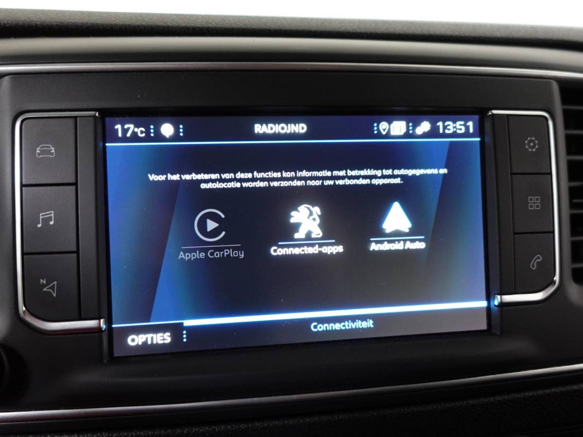 Peugeot Expert Peugeot Expert 145PK L3 Automaat Navigatie Apple Carplay Cruise control Trekhaak Parkeersensoren Euro6