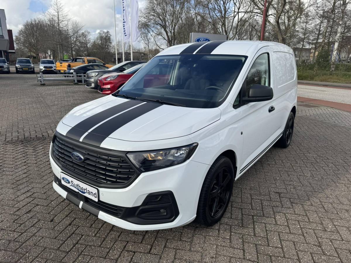 Ford Transit Connect Ford Transit Connect 2.0 EcoBlue L1 Trend | SCI | 122pk | Automaat | Nieuw model | Trekhaak | Zwarte velgen | Race striping