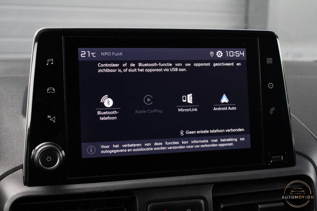 Fiat Doblò Fiat Doblò 1.5D 100pk L1 650kg Carplay 1e eigenaar Airco Cruise