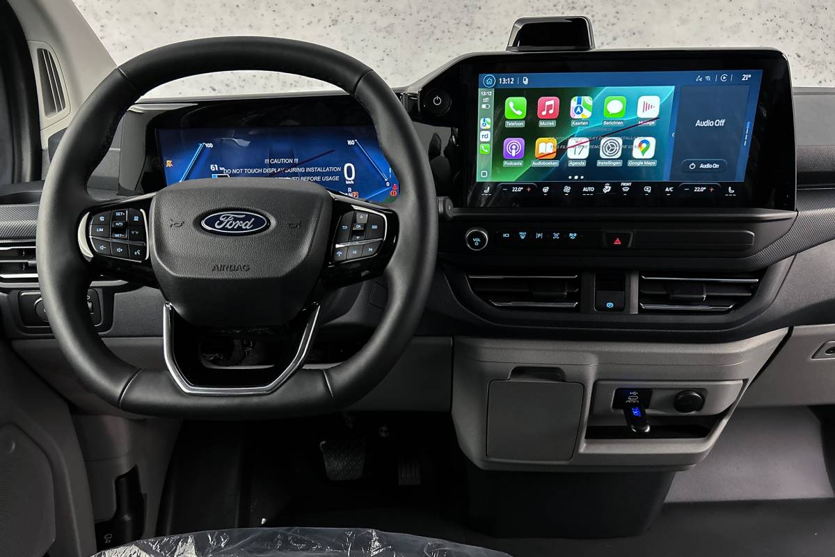 Ford  Ford E-Custom 340 L2 Limited | 2x schuifdeur | 3-zitplaatsen | Stoelverwarming