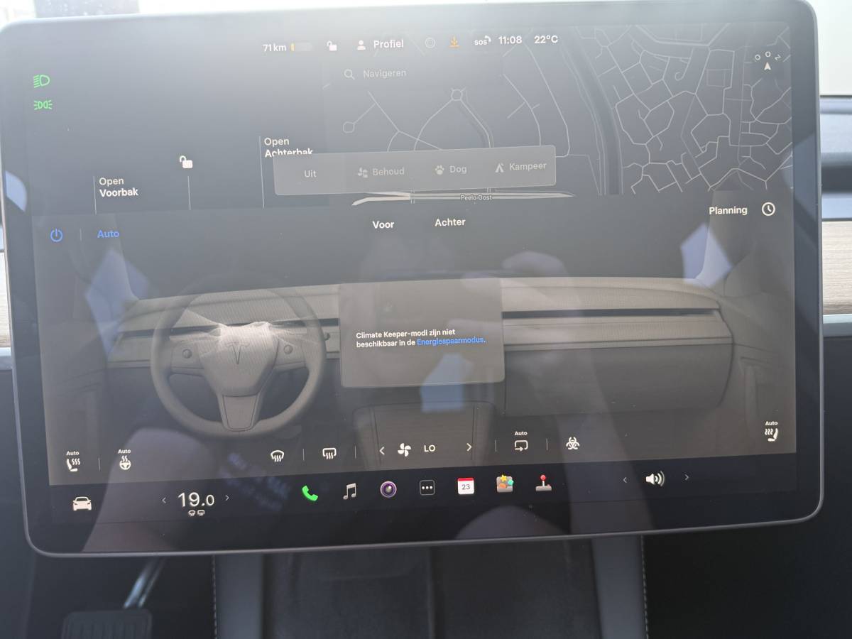 Tesla Model Y Tesla Model Y BWJ 2021 Long Range 351 PK  AWD 75 kWh PANO | FULL LED | STOEL + STUURVERW. | 360 CAMERA | ADAPTIVE CRUISE | LEDER | ELEKTR. STOELEN | ELEKTR. ACHTERKLEP | NAVI | CLIMA | LMV | PDC