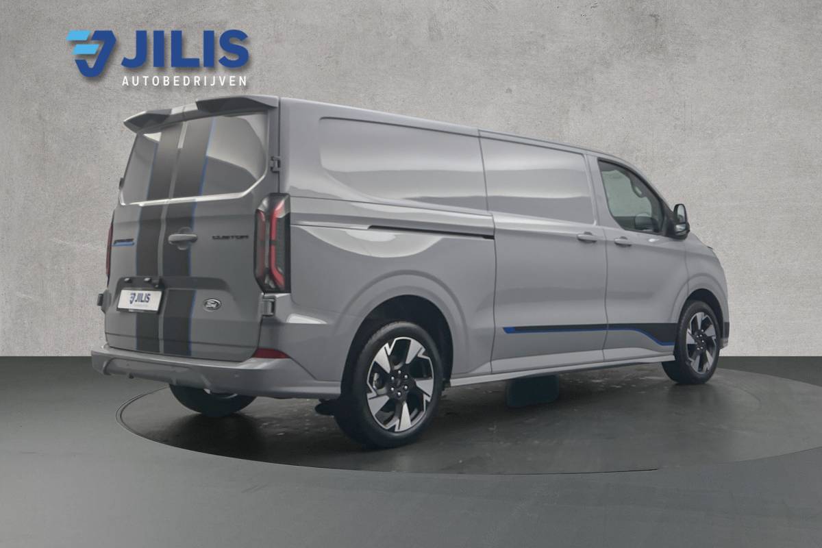 Ford  Ford E-Custom 340 L2 71KWh Sport | 2x schuifdeur | 3-zitplaatsen | Stoelverwarming